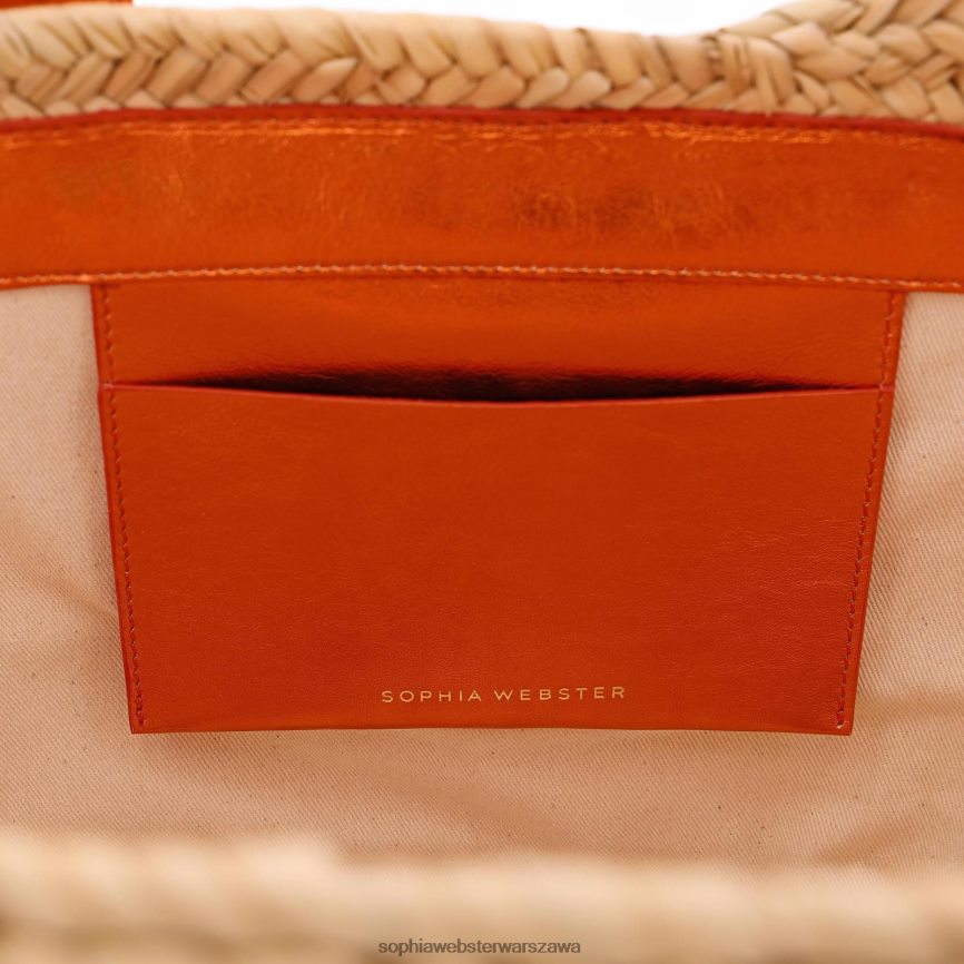 Torebka z rafii taya Sophia Webster P606NZ225 Akcesoria