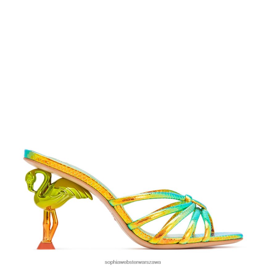 flo flaming mid mule Sophia Webster P606NZ161 obuwie