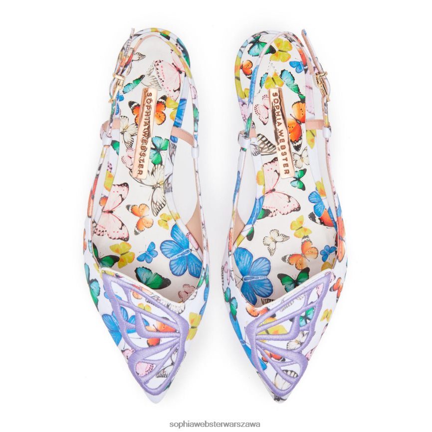 klapa motylkowa Sophia Webster P606NZ133 obuwie