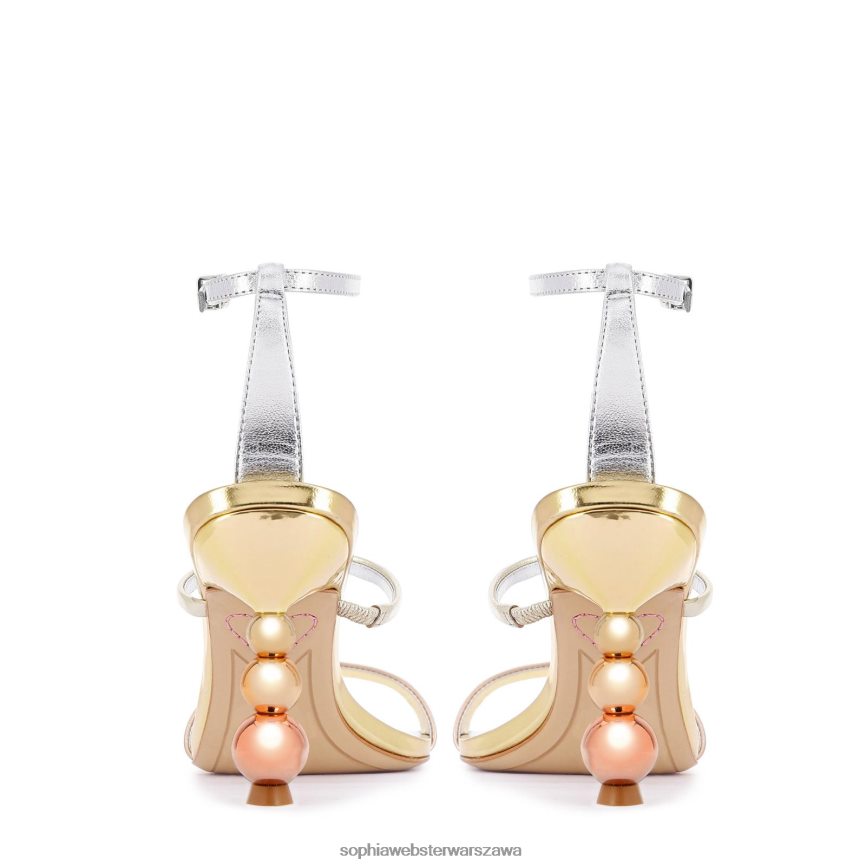 Rosalind perłowe sandały na średnim obcasie Sophia Webster P606NZ18 obuwie