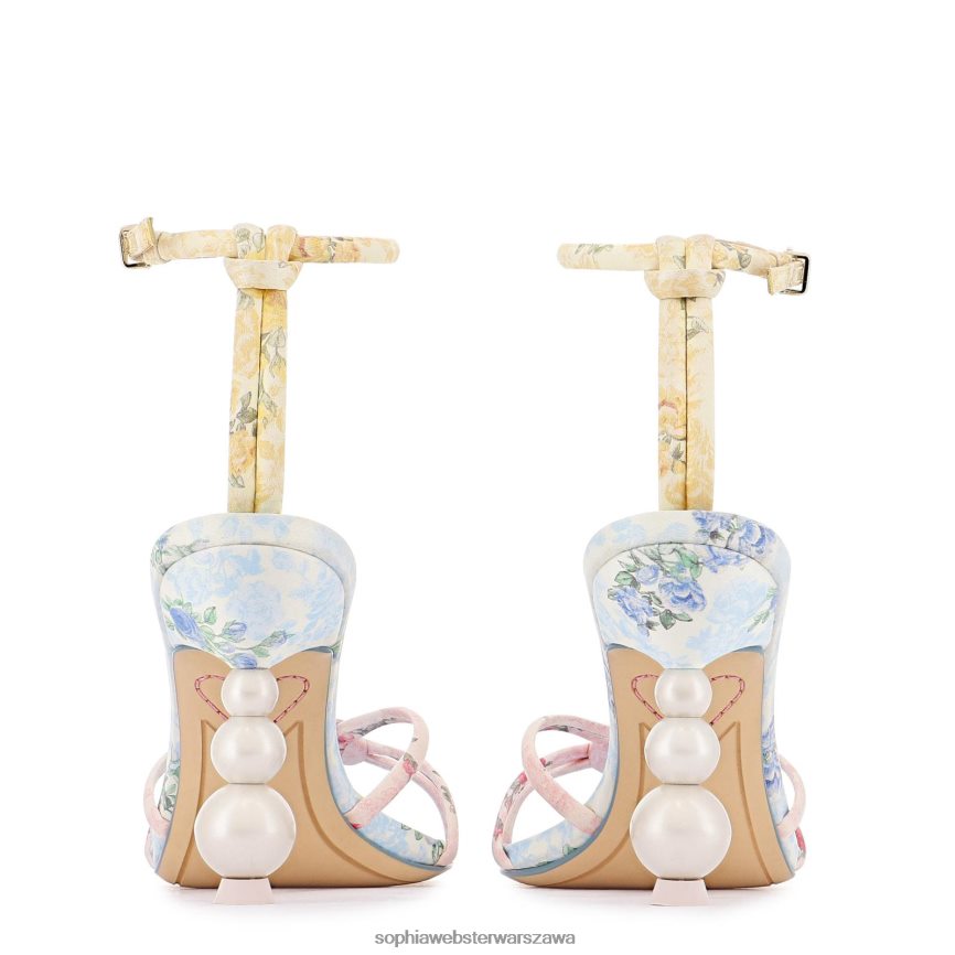 swxlsf perłowe sandały na średnim obcasie Sophia Webster P606NZ6 obuwie