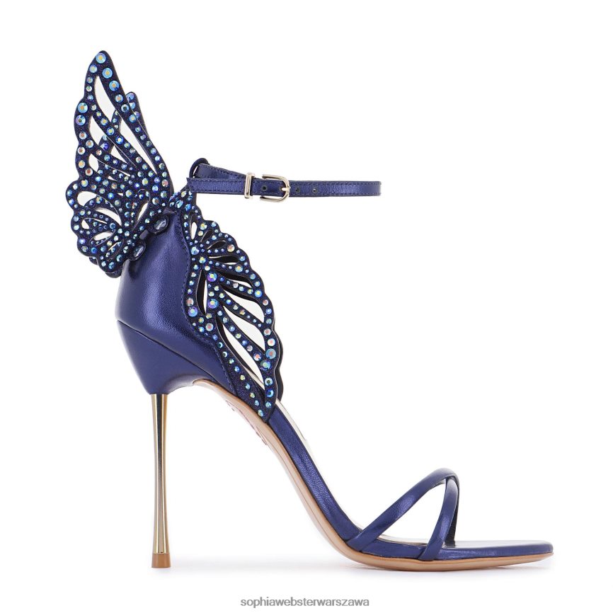 niebiańskie kryształowe sandały Sophia Webster P606NZ34 obuwie