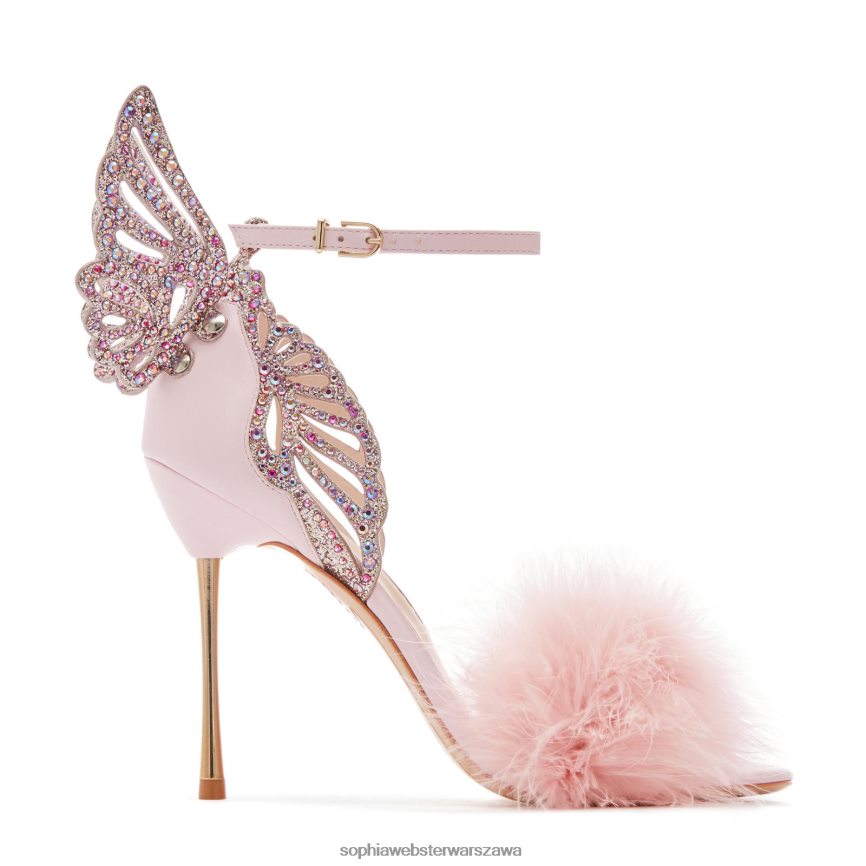 niebiańskie kryształowe sandały Sophia Webster P606NZ79 obuwie