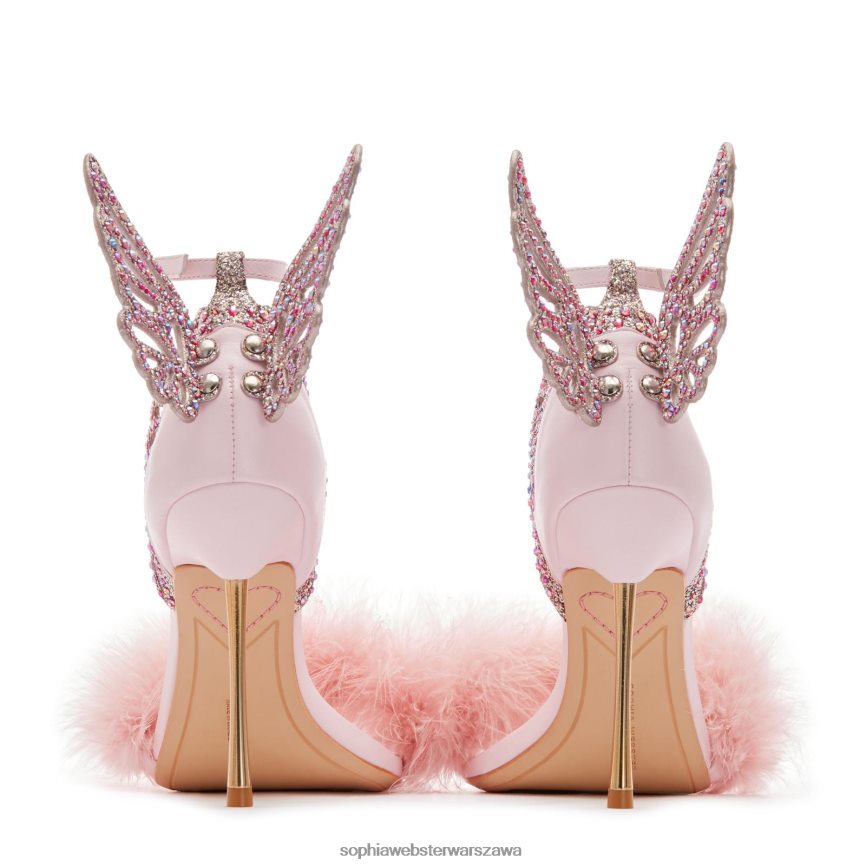 niebiańskie kryształowe sandały Sophia Webster P606NZ79 obuwie