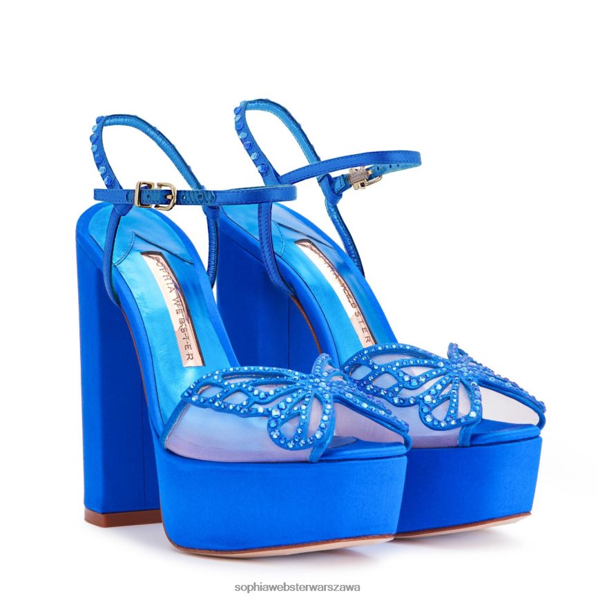 sandały na platformie farfalla Sophia Webster P606NZ19 obuwie