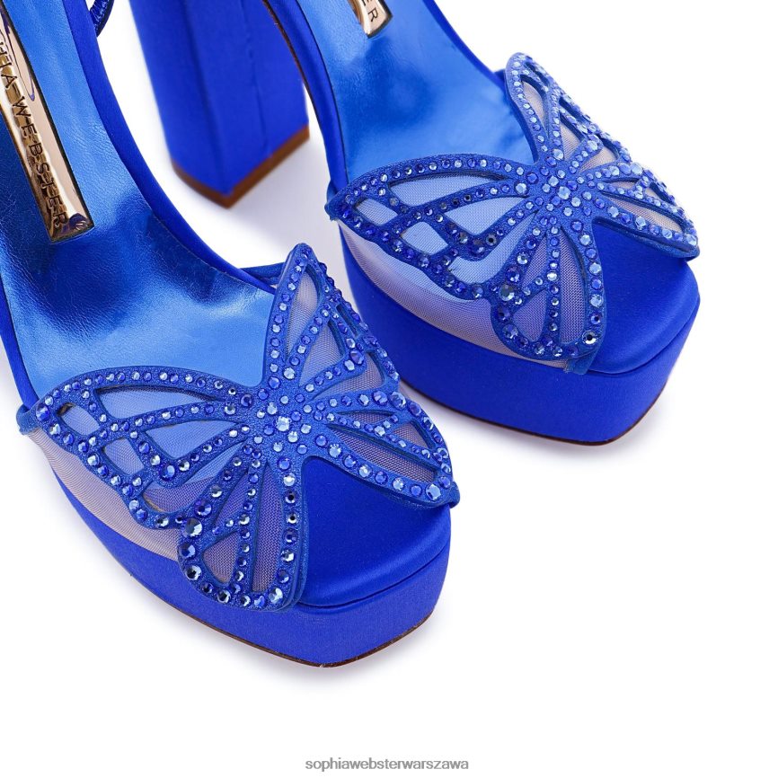 sandały na platformie farfalla Sophia Webster P606NZ19 obuwie