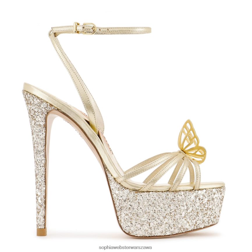 sandały na platformie mariposa Sophia Webster P606NZ50 obuwie
