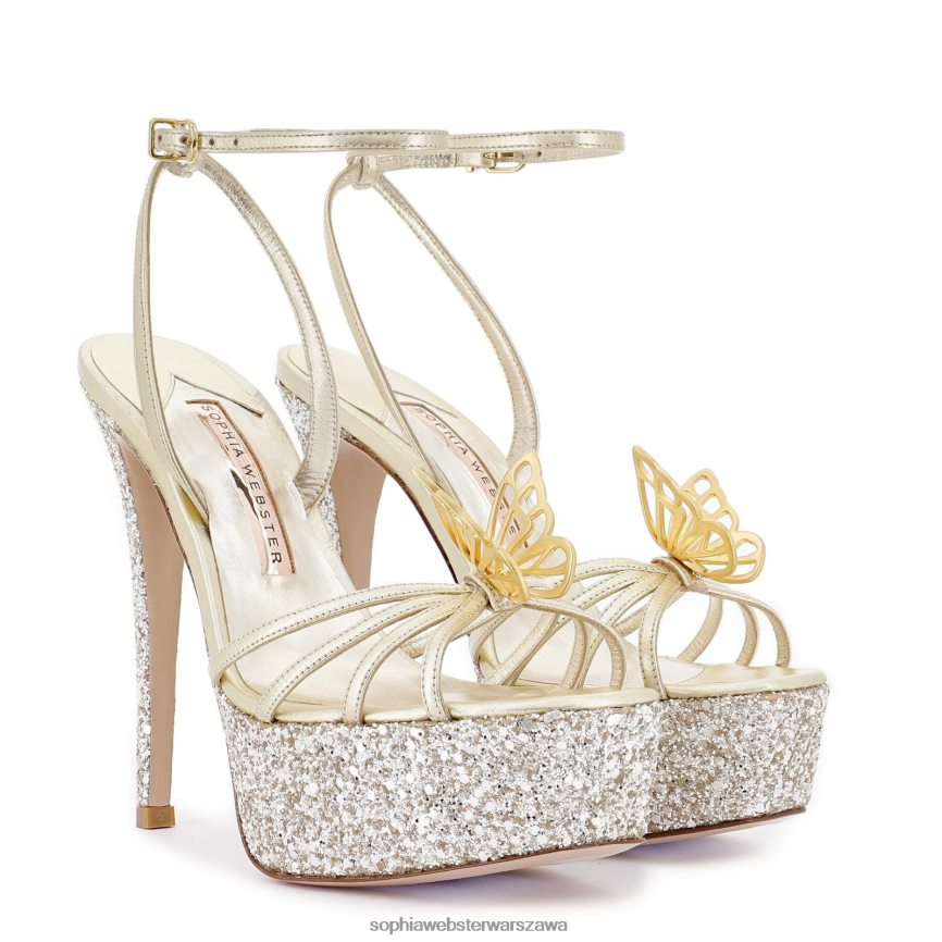 sandały na platformie mariposa Sophia Webster P606NZ50 obuwie