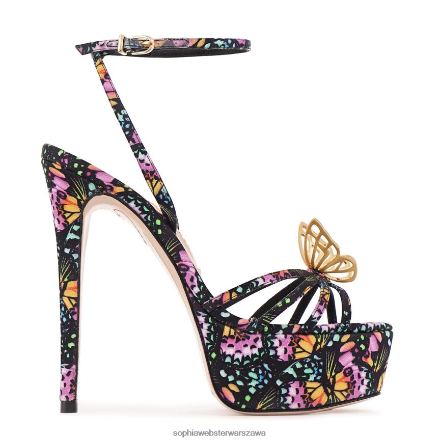 sandały na platformie mariposa Sophia Webster P606NZ57 obuwie