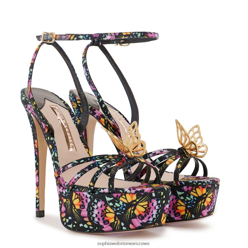 sandały na platformie mariposa Sophia Webster P606NZ57 obuwie