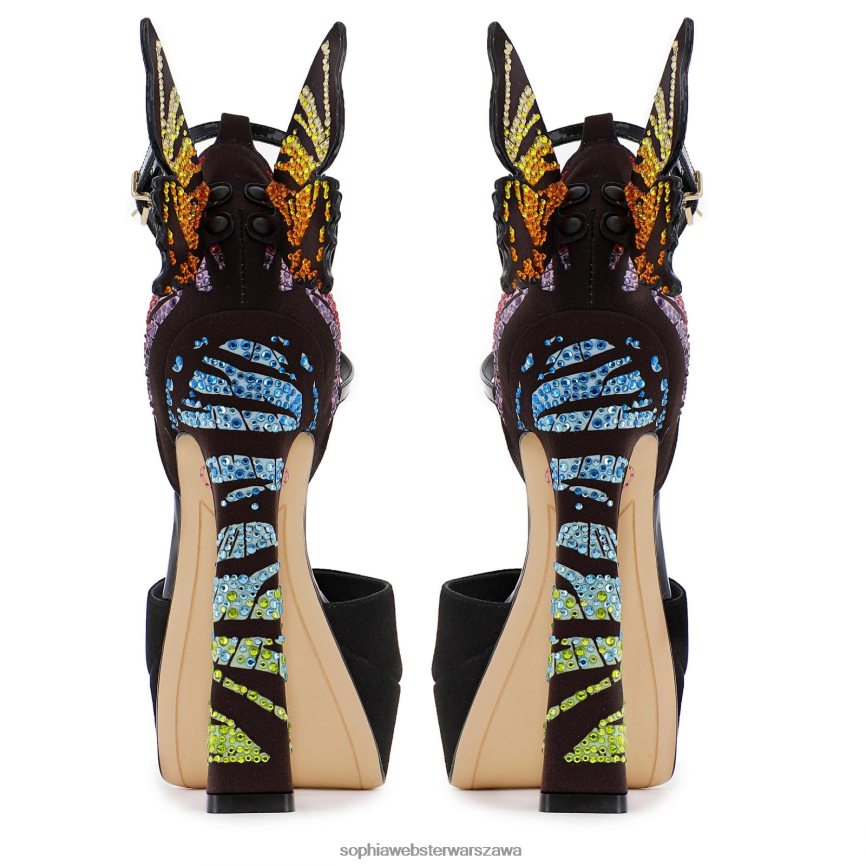 sandały na platformie ze zdobieniami chiara Sophia Webster P606NZ54 obuwie