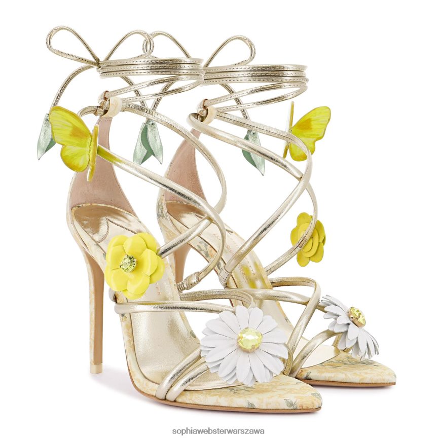 sandały swxlsf w kwiaty Sophia Webster P606NZ5 obuwie