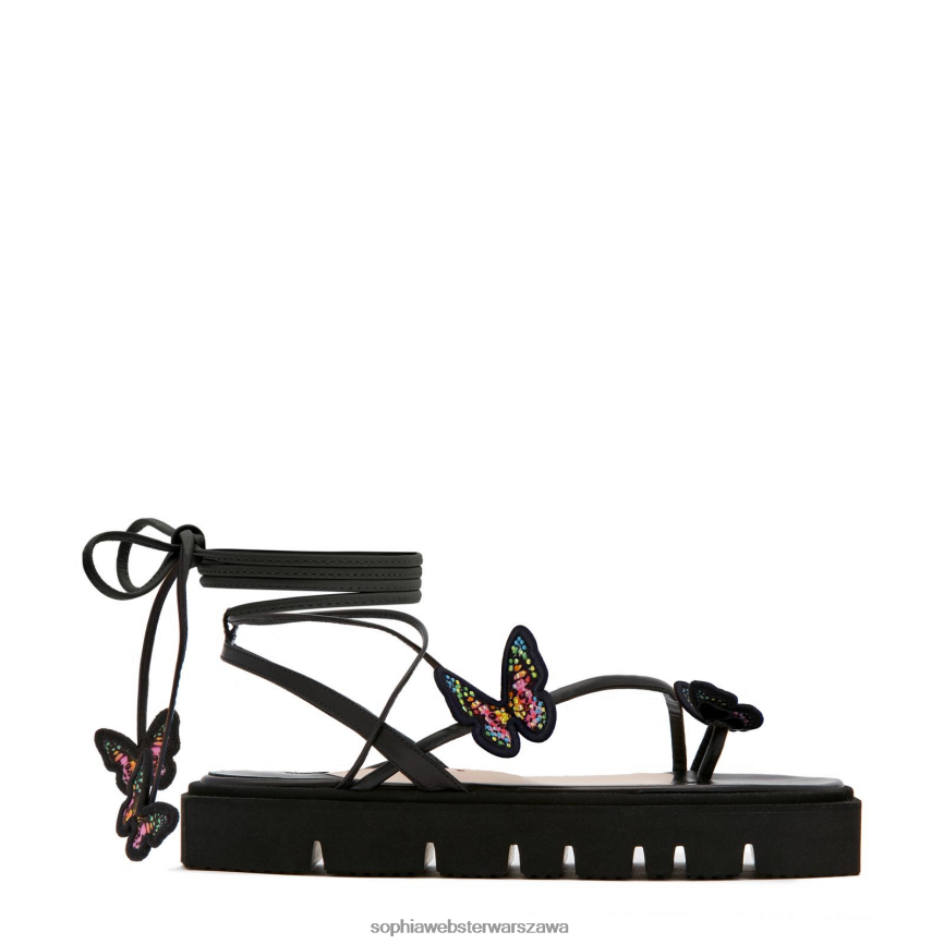 płaskie sandały Vanessa na platformie Sophia Webster P606NZ91 obuwie