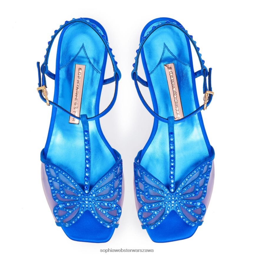 płaskie sandały farfalla Sophia Webster P606NZ20 obuwie